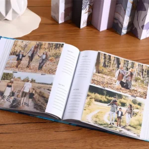 225*220mm 4x6in 4R DIY Wedding Photo Album 200-Pocket Paper Cover PP Card Binder