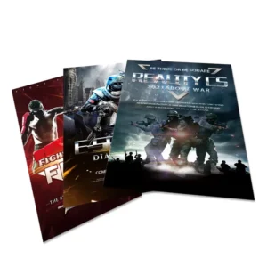 24 X 36 Promotional Large Digital Printing Wall Poster Custom Laminated A4 Posters