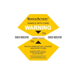25G Impact Shock Indicator Warning Labels with Different Sensitivities for Fragile Goods Transportation