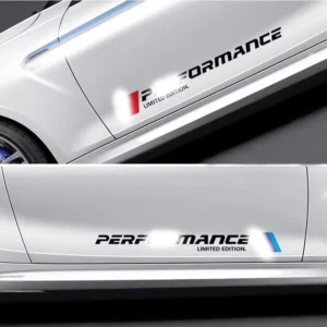 2pcs Customizable Letter Design Car Stickers Self adhesive Waterproof Scratch resistant Any Design Decals Available