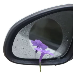 2pcs HD Transparent Plastic Windshield Film with Anti-Rain, Anti-Fog, Anti-Reflection, 98% VLT