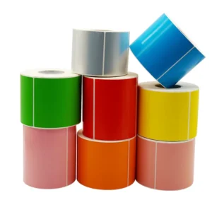 2×1 2×2 2×3 2×4 Inch Direct Thermal Waterproof Self-Adhesive Paper Barcode Labels for Supermarket