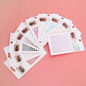 3/4/5/6mm DIY PVC Cartoon Holiday Stickers Crystal Pearl Self-Adhesive Gloss Laminated Waterproof