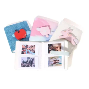 3 Inch 64-Photo Slip-In Photo Album for Family Wedding Anniversary Baby Vacation