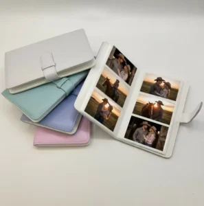 3-Inch Faux Leather 108-Pocket Photo Album for Mini Film, Models 8/9/11/12/13