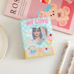 3-Inch Kpop Korea Custom PVC Photo Album Novelty Pocket Album