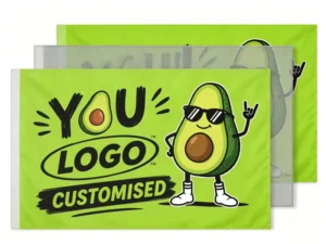 3-Layer Blackout Double-Sided Custom Flag 3x5ft Outdoor Business Banner