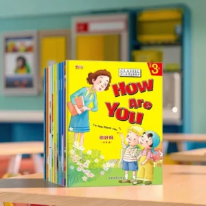 3 Levels 16K English Picture Books Education Genre for 2-6 Years Old Children