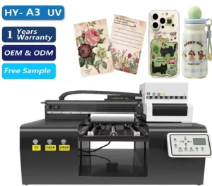 3040 A3 UV Printer for Transfer Film Printing on Canvas, Stone, Phone Cases, and Bottles