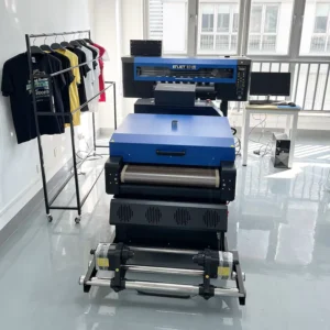 30cm, 60cm, or 80cm Roll-to-Roll DTF Printer with Shaker for Cotton and Polyester Garments