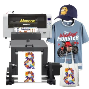 30cm A3 DTF Printer, Digital T-Shirt Textile Printing Machine with Heat Transfer PET Film Plotter and Oven