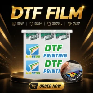 30cm Width PET DTF Heat-Transfer Film, 99% Transfer Rate, High-Temperature, for T-Shirts