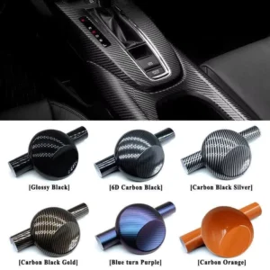 30cm x 152cm 6D Black Carbon Fiber Chameleon Car Body and Interior Wrap Film
