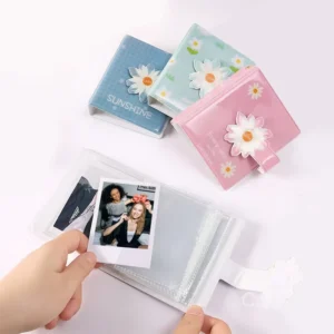 36-Pocket Mini EVO Photo Album with Daisy Buckle, PVC, for Mini EVO Film
