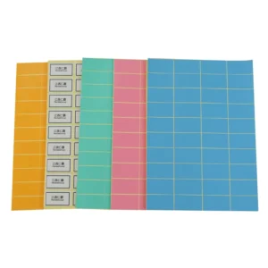 36 Sheet/Piece Waterproof Oilproof Self-Adhesive Label Stickers for Insulated Glass