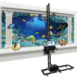 3D 5D Photo Wall Printing Machine UV Ink HD Automatic Wall Printer