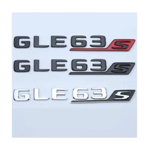 3D ABS Waterproof Car Rear Trunk Emblem Sticker for GLE 63 C292