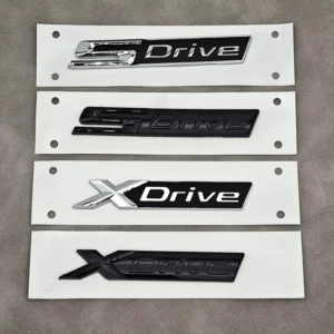 3D ABS XDrive Emblem Nameplate Car Trunk Badge for 320d 520d 330i 730d 740d 530d 328i 525 X3 X5
