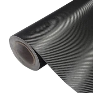 3D Carbon Fiber Vinyl Car Wrap Film Roll for Cars, Motorcycles, and Auto Styling