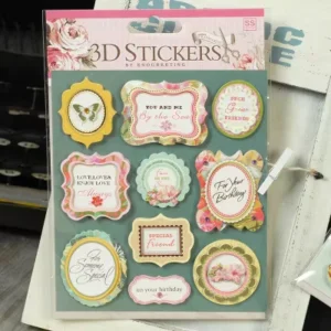 3D Decorative Stickers for Kids DIY