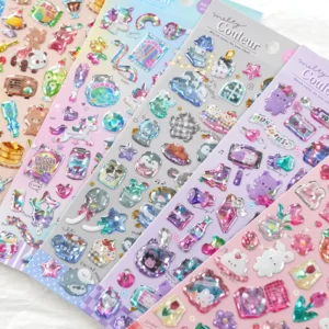 3D Dome Resin Decorative Sticker for Promotional Gifts