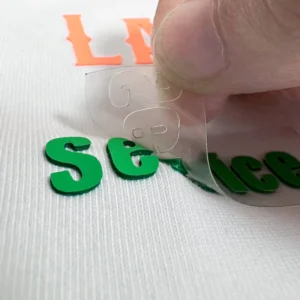 3D Embossed Silicone Heat-Transfer Labels for Bags, Shoes, Clothing, and Hats, Washable