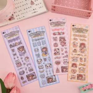3D Epoxy Sticker Pack for Journals, Phone Cases, and Party Favors