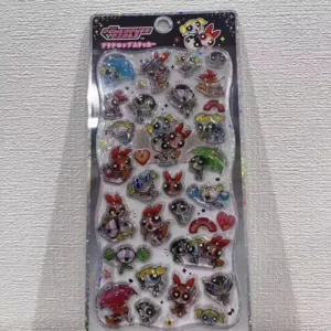 3D Fluffy Animal-Shaped Metal Stickers for DIY Journals