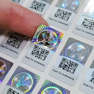 3D Hologram Sticker Custom Logo Tamper-Proof Security Holographic Label