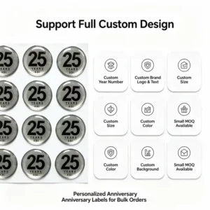 3D Holographic Epoxy Resin Dome Stickers Strong Adhesive Transparent