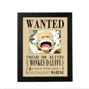 3D Lenticular Anime Theme Motion Framed PET Poster