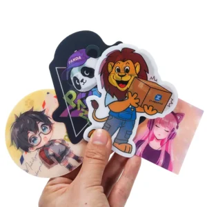 3D Lenticular Eco-Friendly Waterproof Custom Anime Stickers, Manufacturer