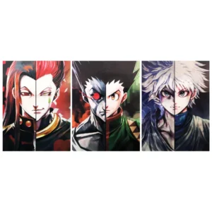3D Lenticular Flip Picture Poster 1000 Designs Home Wall Art Movie Poster Digital Printing Anime Wall Decor Frame 40x30cm