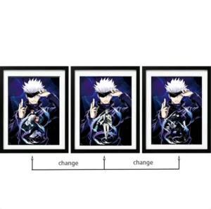 3D PET Anime Motion 30x40cm Lenticular Wall Poster