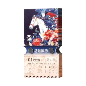 3D Paper Cut Memo Pad Calendar Custom Full Color Printing Factory Direct Low MOQ Small Batch Custom Business Gift Calendar