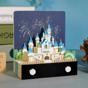 3D Personalized Handmade Memo Pad Paper Crafts Notes