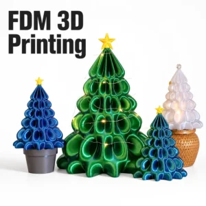 3D Printed Christmas Santa Claus Desktop Ornament Decoration Gift