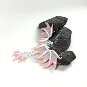 3D Printed Movable Pterosaur Model Multi-Color PLA Customizable High Precision