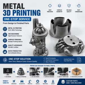 3D Printing Service Rapid Prototyping Custom Processing STL 3MF Files 0.02mm Tolerance