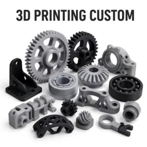 3D Printing Service for Rapid Prototypes Custom Sample Parts 0.05-0.1mm Precision 12-Hour Quotation Minimum Order 1 Piece