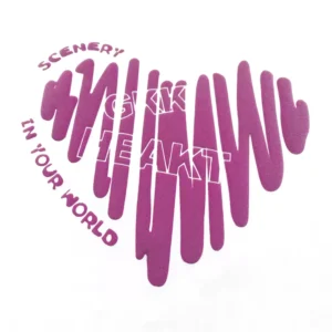 3D Puff Print Vinyl Transfers Custom Flock Heat Transfer Vinyl HTV Stickers DTF Transfers for Clothing