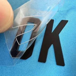 3D Silicone Heat Transfer Garment Labels for Clothing
