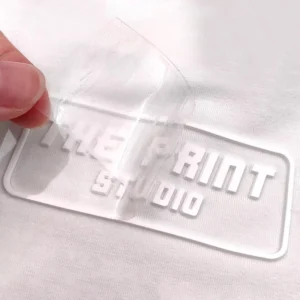 3D Silicone Heat Transfer Labels for Clothes