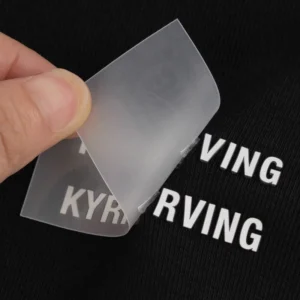 3D Silicone Iron-on Logo Heat Transfer Labels for T-Shirts