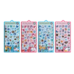 3D Stereo Floating Fun Stickers Japanese Style Ocean Series Children’s DIY Craft Decorative Stickers Blister Epoxy Stickers