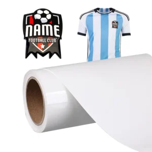 3D TPU Hot Melt PU Film Roll, Heat Transfer Adhesive HTV Inkjet UV DTF Printable Vinyl Patch Roll for Fabric and Textiles