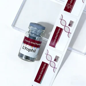 3ml Vial Custom Sealing Label Textured Tamper-Proof Sticker for Refillable Supplement Bottles
