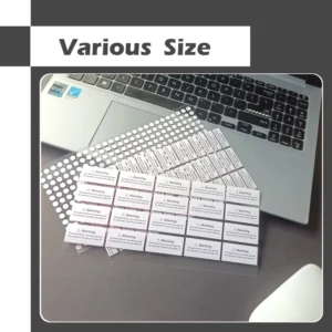 3x1cm Durable Eco-Friendly Liquid Sensor Label Water-Sensitive Damage Indicator