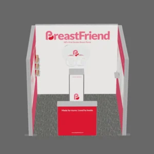 3x3m U-shaped SEG Trade Show Merchandise for Maternity Baby Care and Breastfeeding Product Exposition Stand