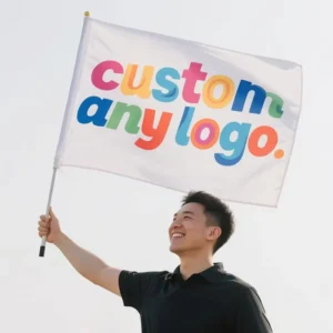 3x5ft Outdoor Double Sided Canvas Header Polyester Advertising Banner Flag Custom Size Digital Printing Personalized